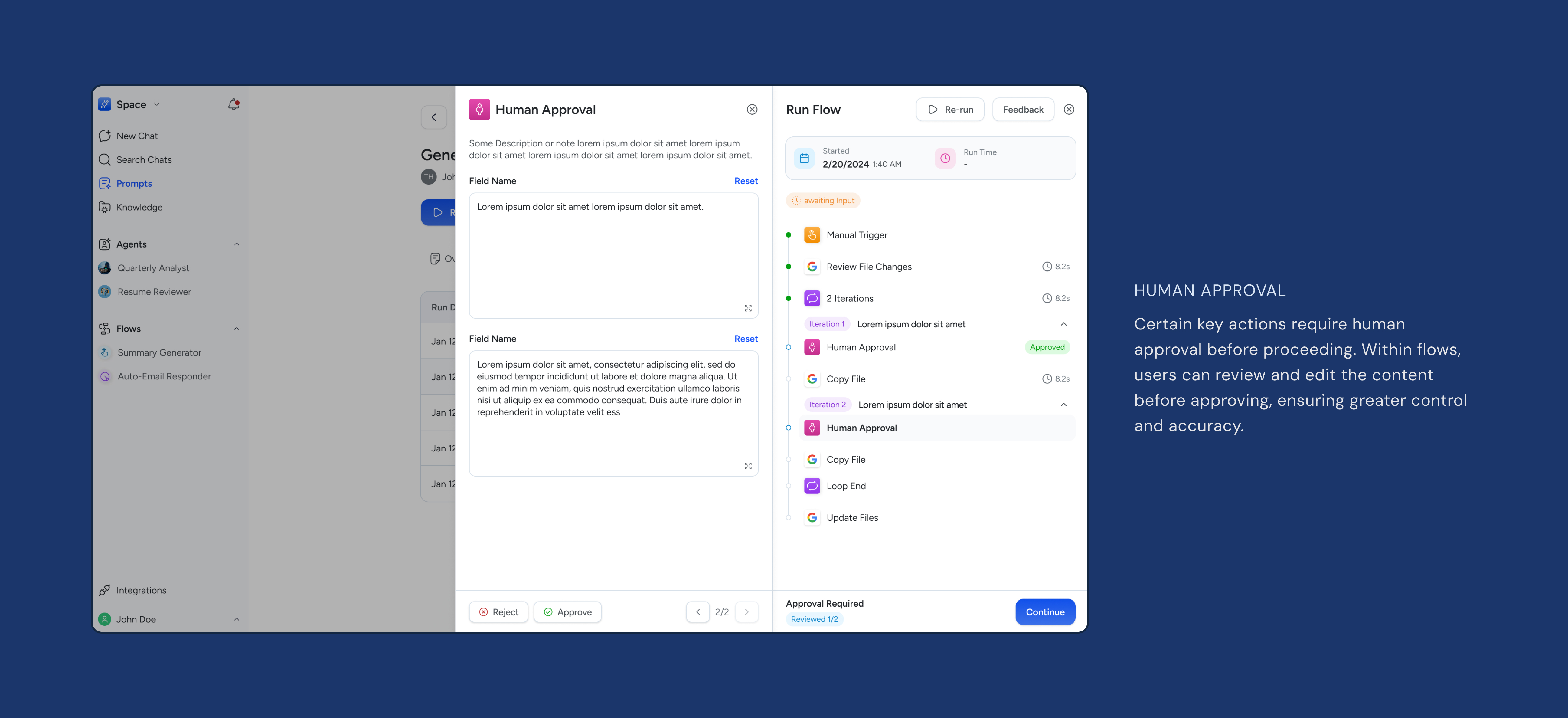 Wireframes and collaborative UI designs